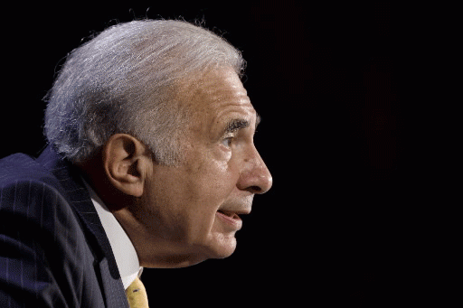 Carl Icahn in a business setting