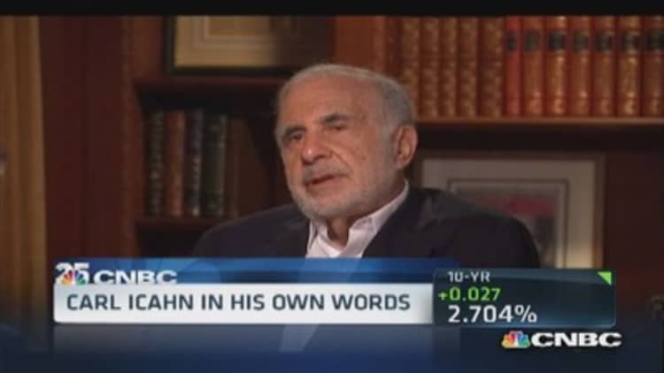 Carl Icahn in Miami
