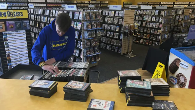 The Last Blockbuster store in Bend, Oregon