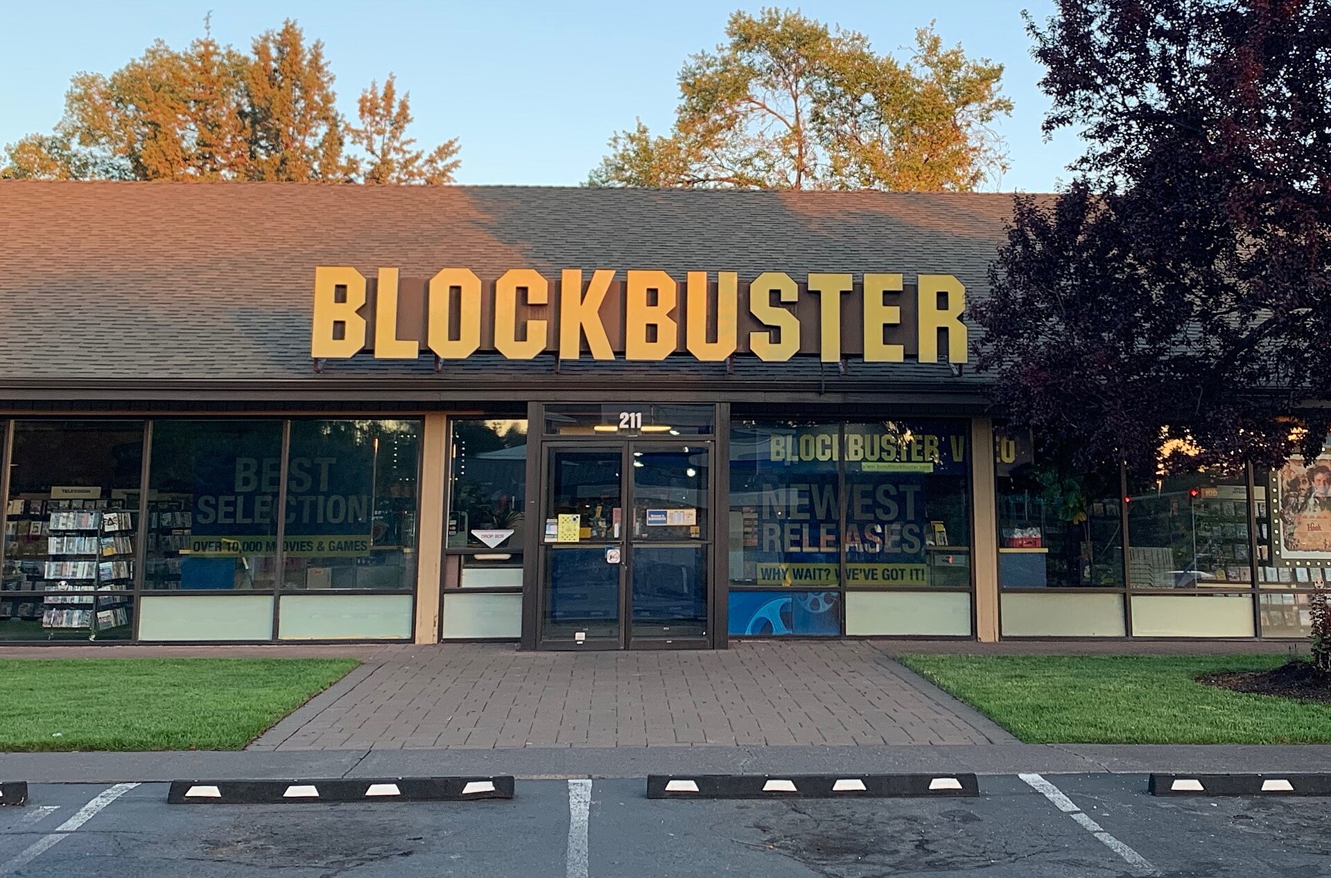 The Last Blockbuster store in Bend, Oregon